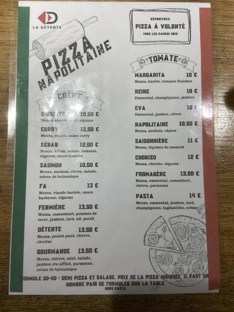 La detente - Menu Image 4